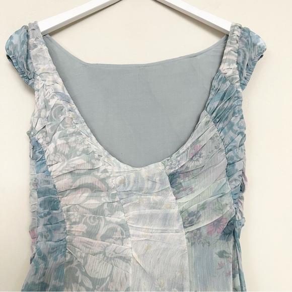 Free People Heart To Heart Midi Dress in Blue - Picture 9 of 15